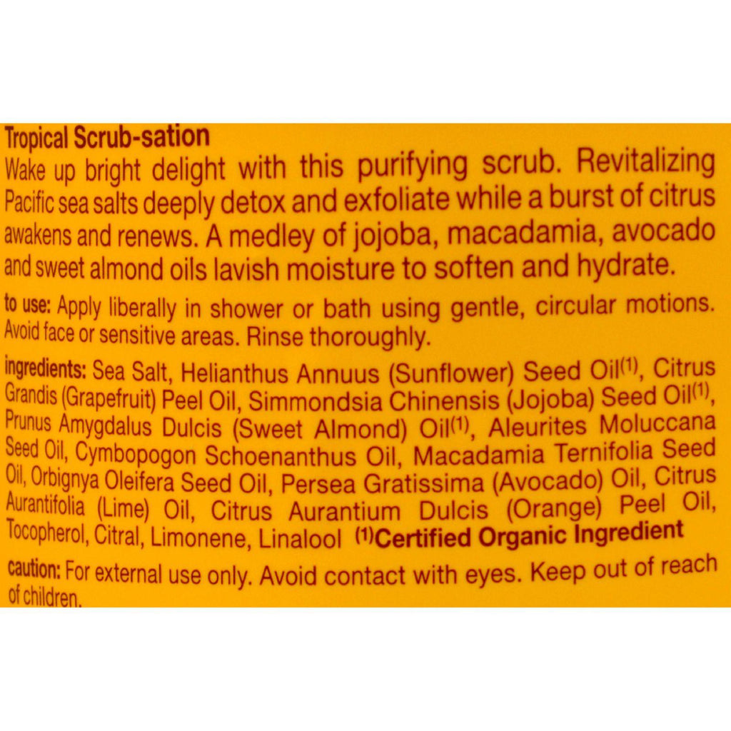 Alba Botanica Hawaiian Sea Salt Body Scrub - 14.5 Oz