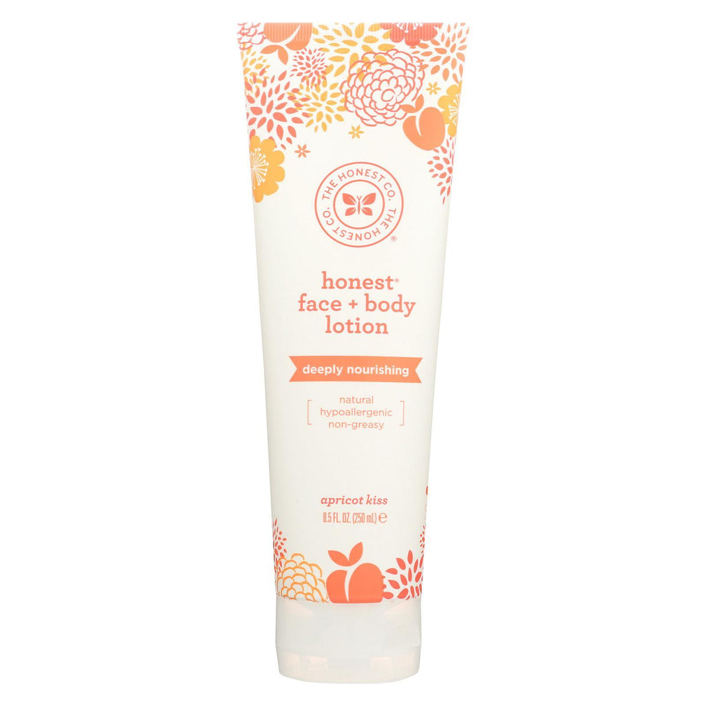 The Honest Company Face And Body Nourishing Lotion - Apricot Kiss - 8.5 Fl Oz.