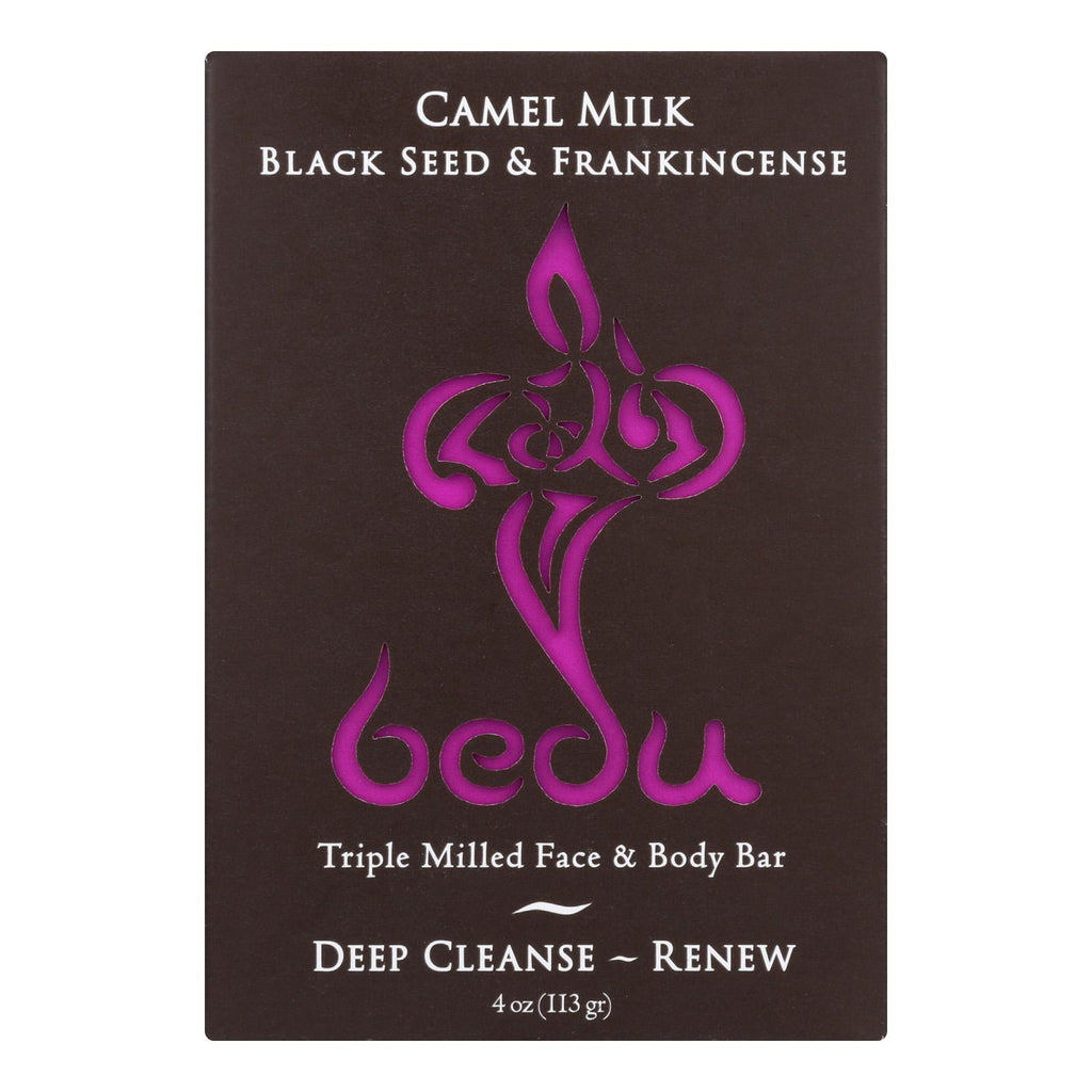Bedu Face And Body Bar - Black Seed And Frankincense - Case Of 6 - 4 Oz.