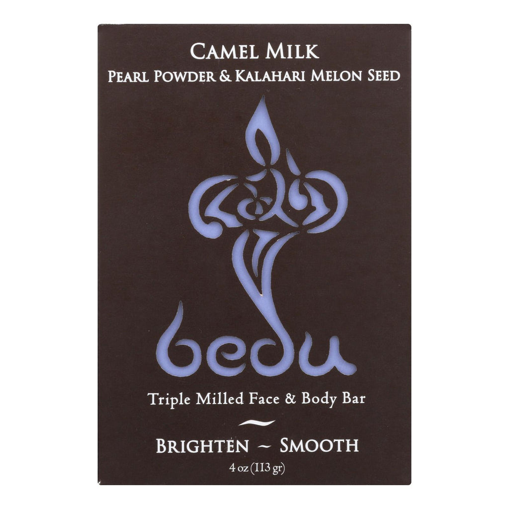 Bedu Face And Body Bar - Pearl Powder And Kalahari Melon Seed - Case Of 6 - 4 Oz.