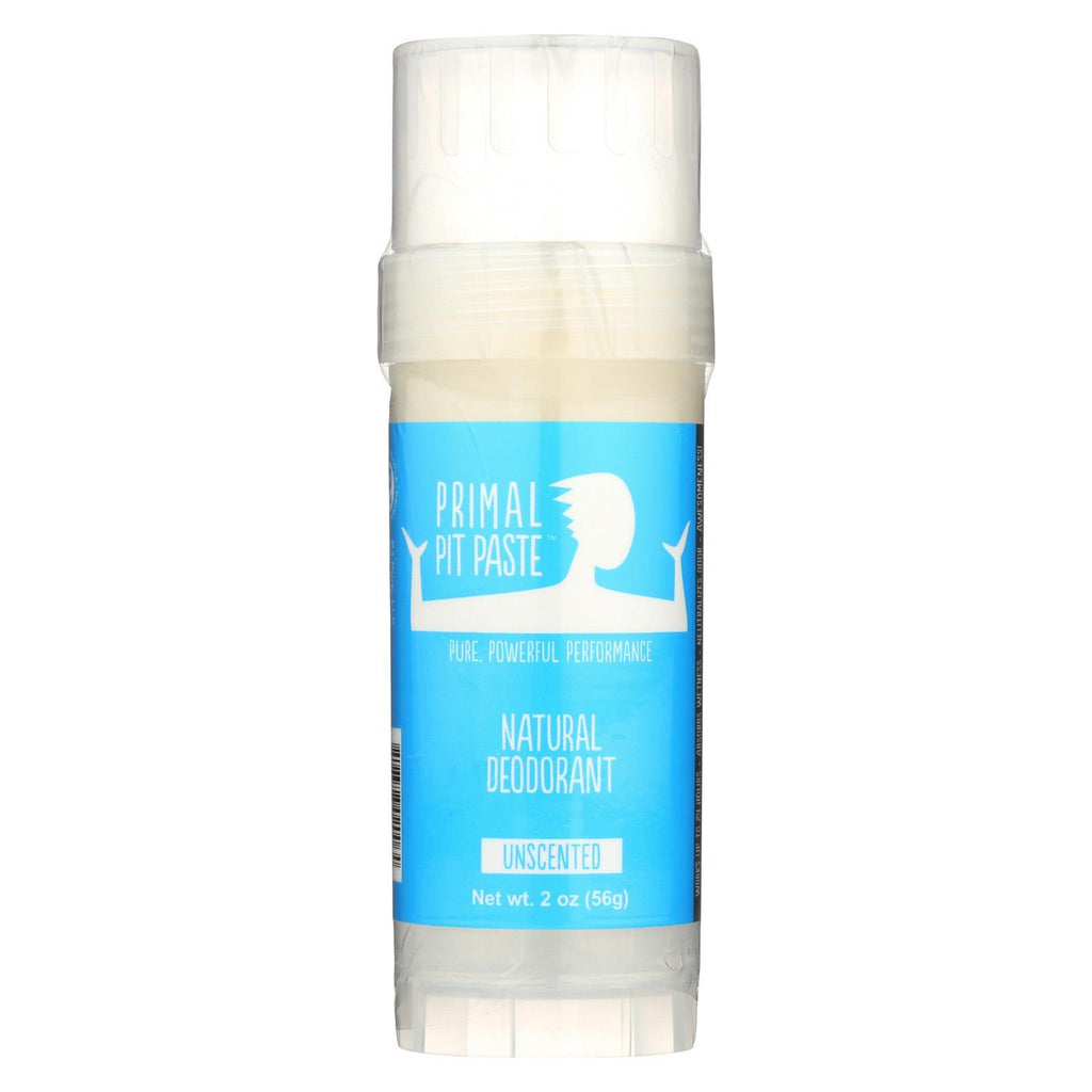 Go Primal Deodorant Stick - Unscented - 2 Oz