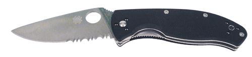 Spyderco Tenacious Black G-10 Comboedge