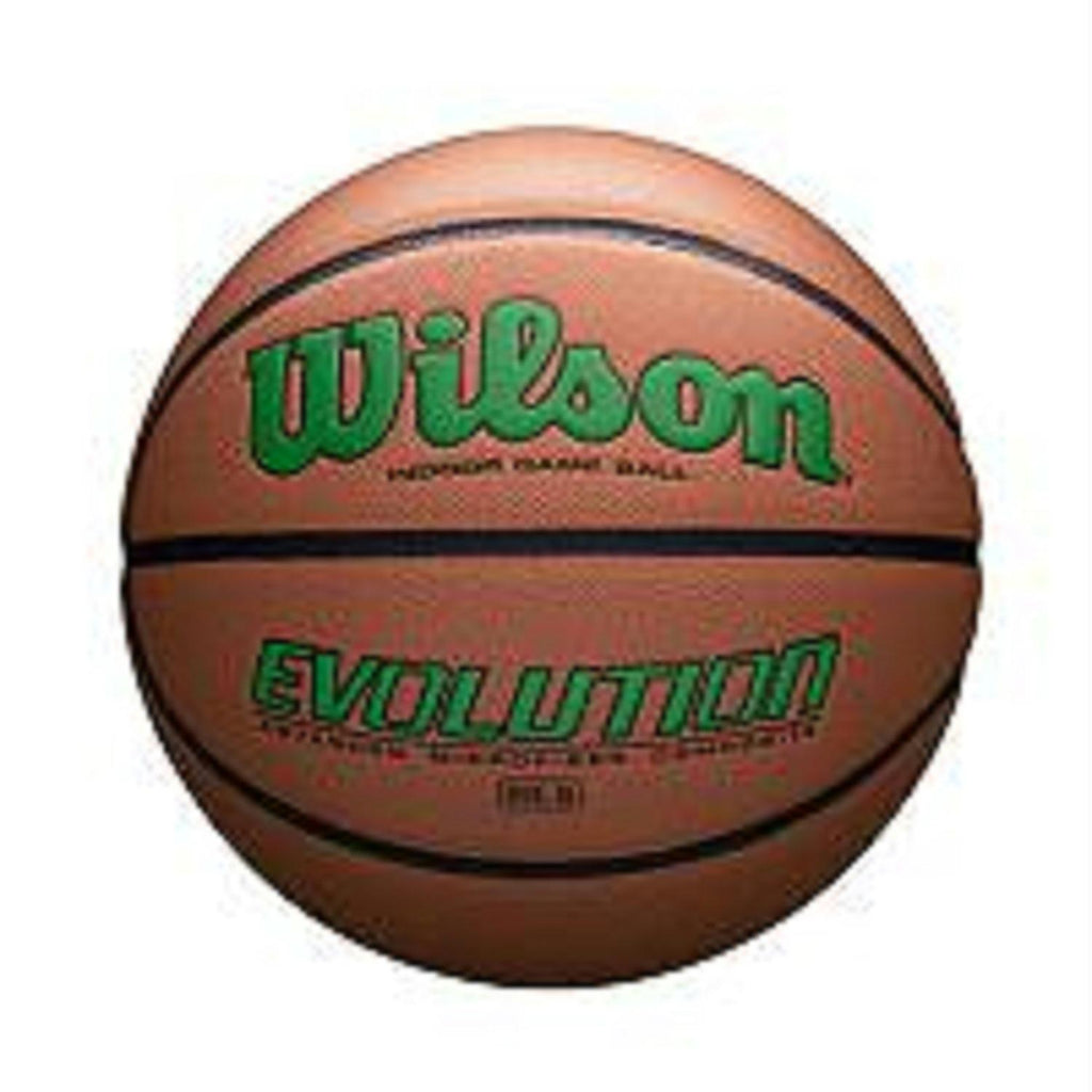 Wilson Evolution Intermediate Size Game Basketball-Green