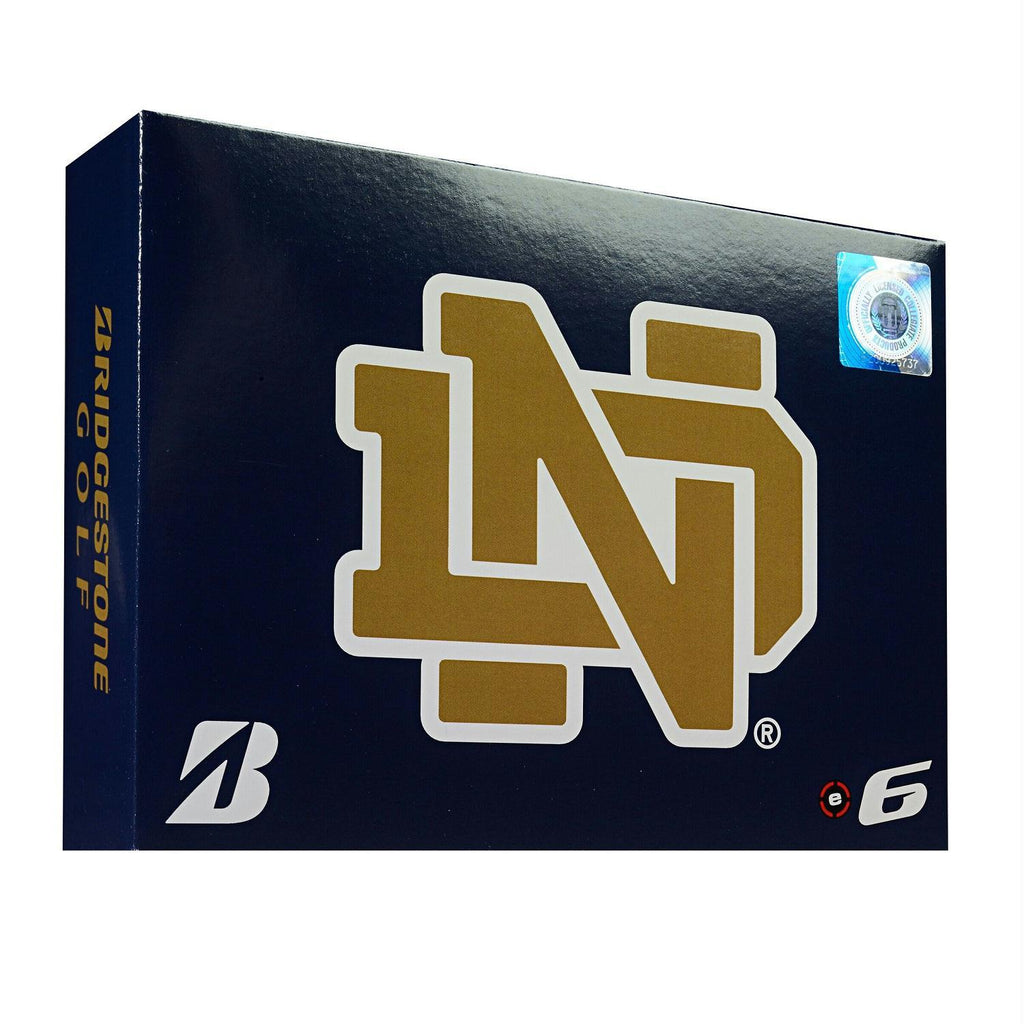 Bridgestone E6 Notre Dame Fighting Irish Golf Balls-Dozen