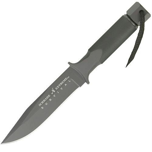 Schrade Extreme Survival 1Piece Clip Pt Fixed Blade Knife