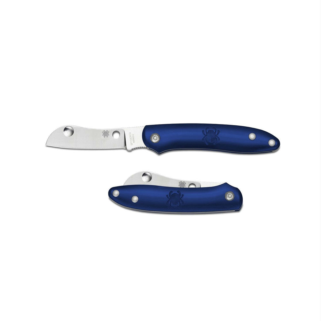 Spyderco Roadie 2.09in Folding Knife Blue