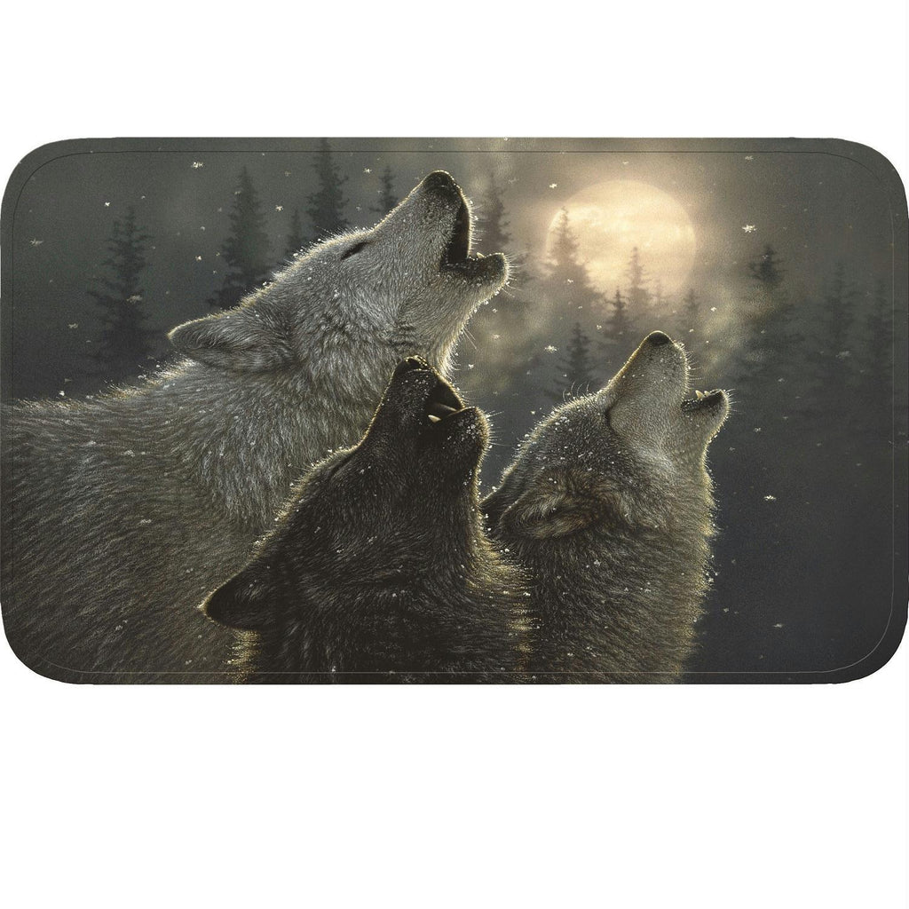 Rivers Edge Wolves Memory Foam Mat 31.5in x20in