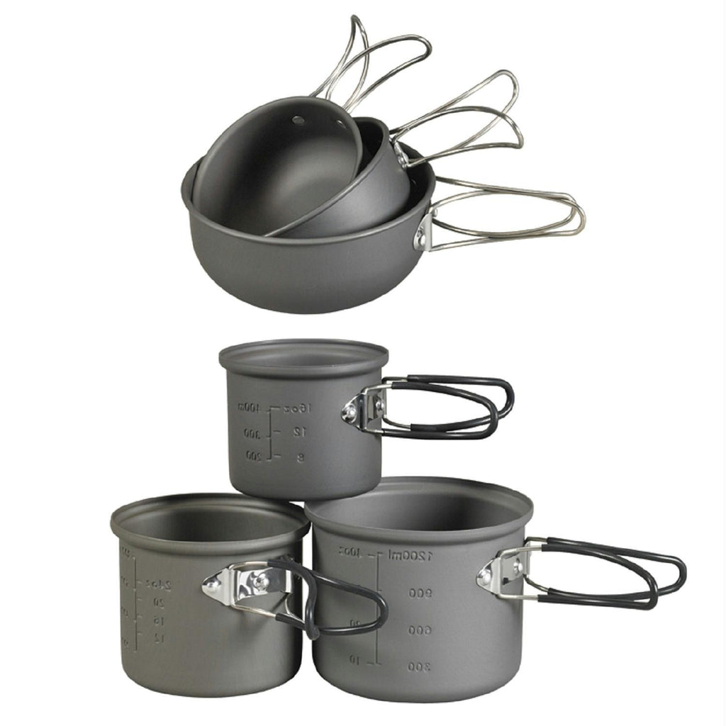 NDuR 6 Piece Essentials Cookware Mess Kit