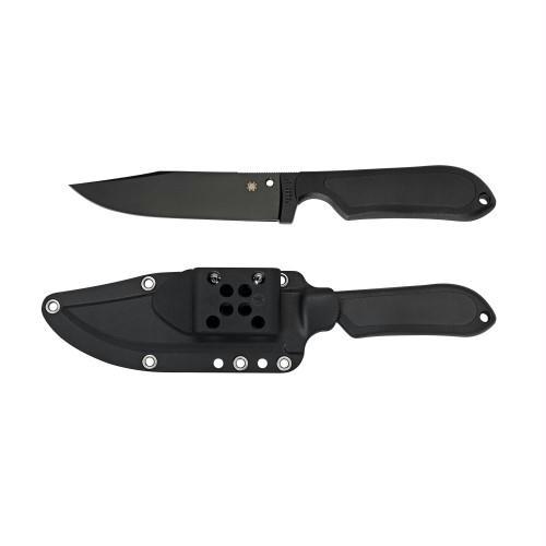 Spyderco Street Bowie Black FRN Black Blade PlainEdge