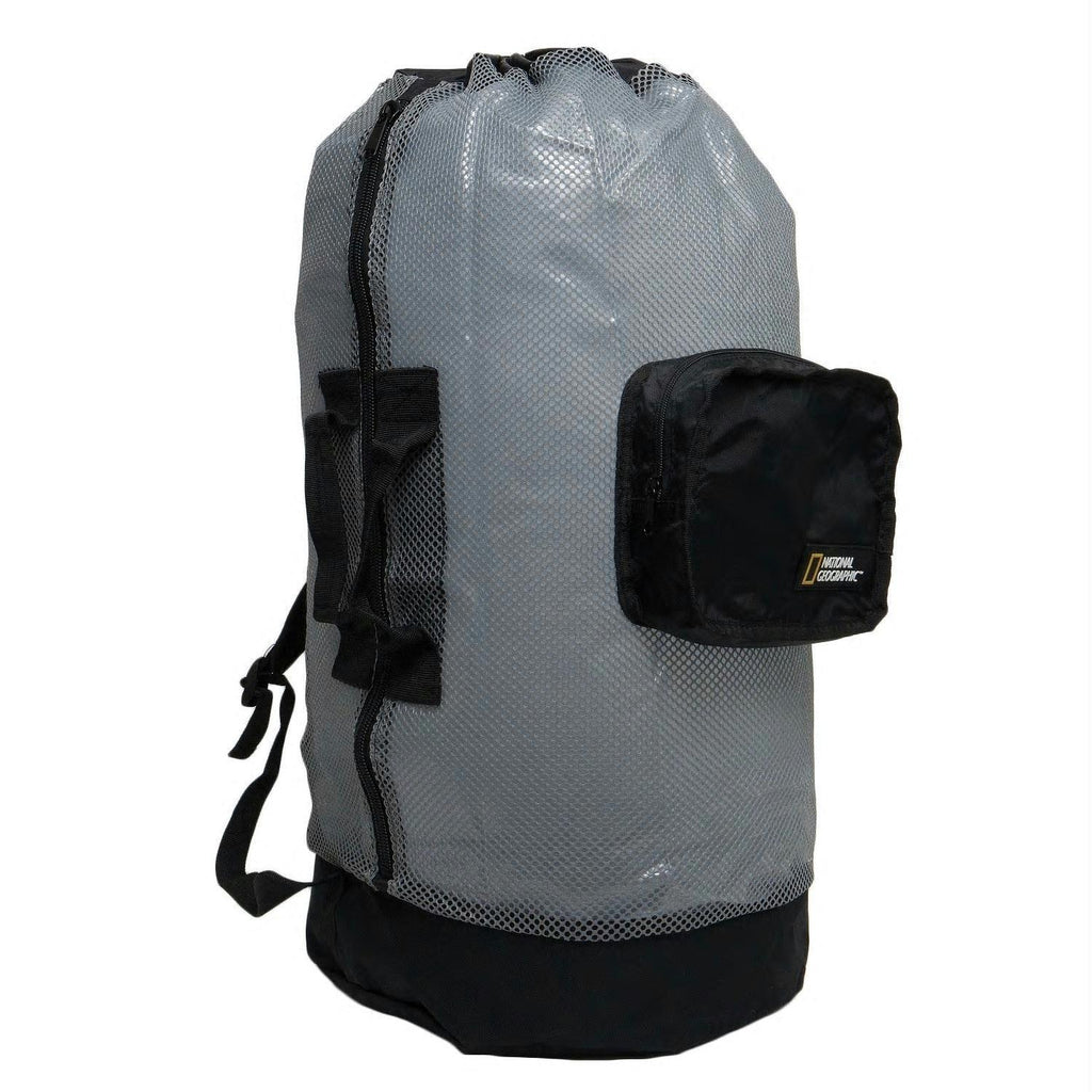 Nat Geo Clamshell Mesh Backpack Dlx 5 Pocket -TI-Bk
