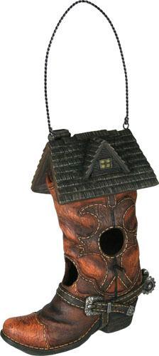 Rivers Edge Cowboy Boot Birdhouse 635