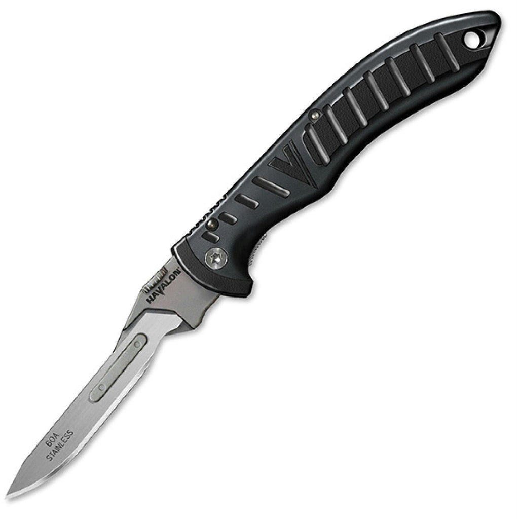 Havalon Knives Forge Folding Knife Black