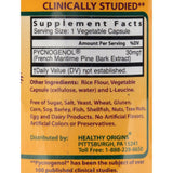 Healthy Origins Pycnogenol - 30 Mg - 30 Vegetarian Capsules