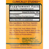 Healthy Origins Pycnogenol - 30 Mg - 60 Vegetarian Capsules