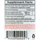 Dynamic Health Moringa Complete - 1500 Mg - 60 Vegetarian Capsules