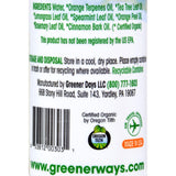 Greenerways Organic Eco Tizer Counter Display - 2 Oz - Case Of 12