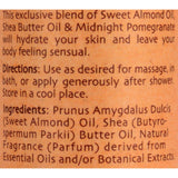 Shea Natural Massage And Body Oil - Sensual Midnight Pomegranate - 4 Oz