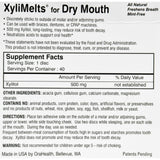 Oracoat - Xylimelts - Dry Mouth - Mint Free - 40 Count