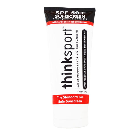 Thinksport Sunscreen - Safe - Spf 50 Plus - Family Size - 6 Oz
