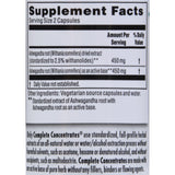 Kroeger Herb Ashwagandha - Complete Concentrate - 60 Vegetarian Capsules