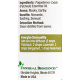 Via Nature Essential Oil - 100 Percent Pure - Patchouli - 1 Fl Oz