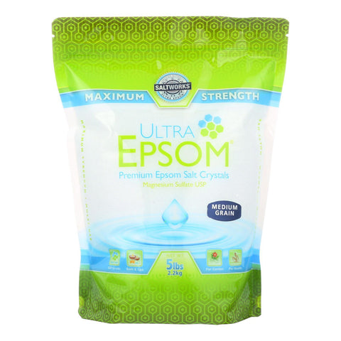 Ultra Epsom Salt - Medium Grain - 5 Lb