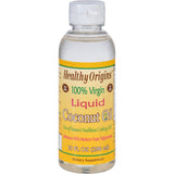 Healthy Origins Coconut Oil - Liquid - 100 Percent Virgin - 10 Oz