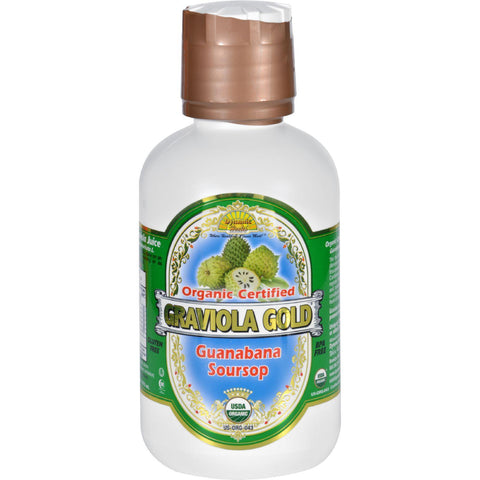 Dynamic Health Juice - Graviola Gold - Organic Certified - 16 Oz
