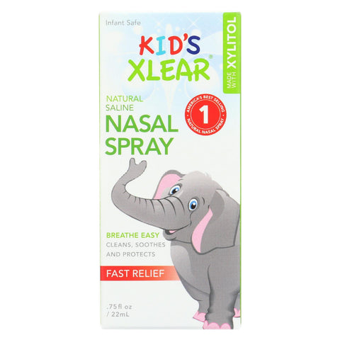 Xlear Kids Nasal Spray - Case Of 12 - 0.75 Fl Oz.