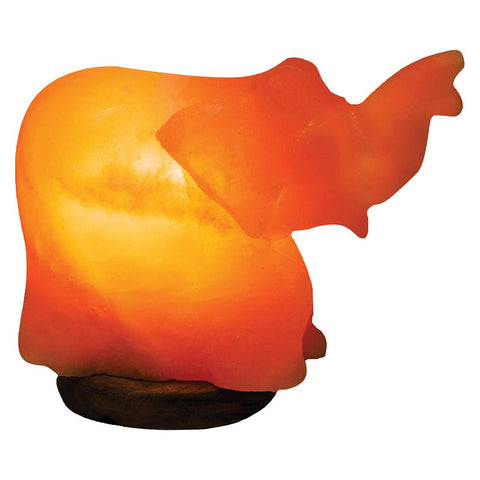 Evolution Salt Crystal Salt Lamp - Elephant - 1 Count