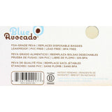 Blue Avocado Lunch Bag - Re-zip Seal - Orange - 2 Pack
