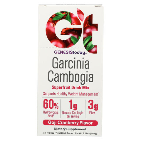 Genesis Today Garcinia Cambogia - Goji Cranberry - 0.26 Oz.