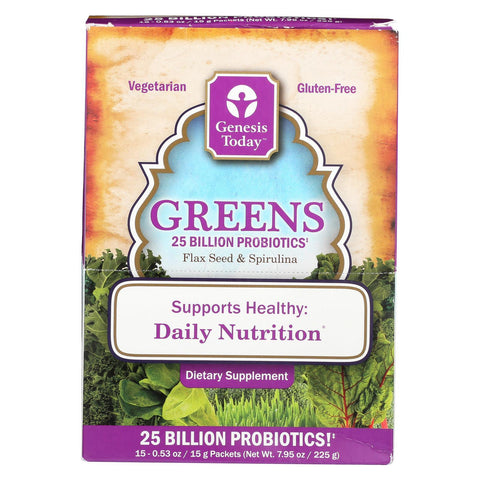Genesis Today Greens - 0.53 Oz.