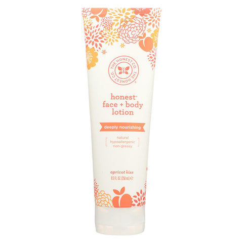 The Honest Company Face And Body Nourishing Lotion - Apricot Kiss - 8.5 Fl Oz.