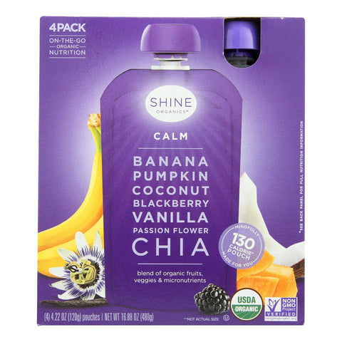 Shine Organics Superfood Calm - Case Of 4 - 0.22 Oz.
