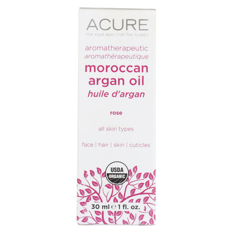 Acure - Argan Oil - Radically Rejuvenating Rose - 1 Fl Oz