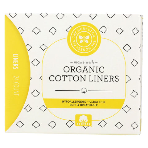 The Honest Company Liners - Cotton - 24 Count
