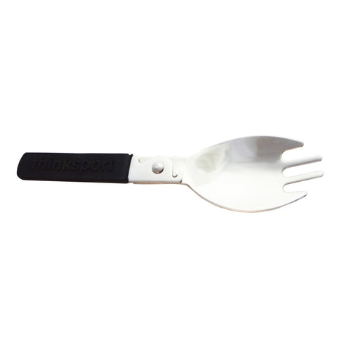 Thinksport Insulated Food Container With Spork - Silver