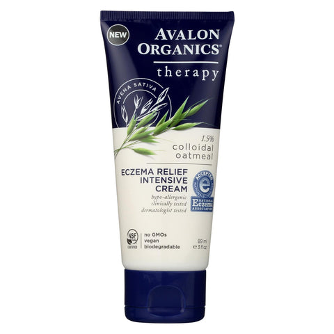 Avalon Eczema Cream - Relief Intense - 3 Fl Oz