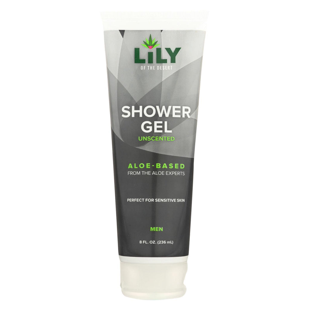 Lily Of The Desert Shower Gel For Men - Unscented - Alo - 8 Fl Oz