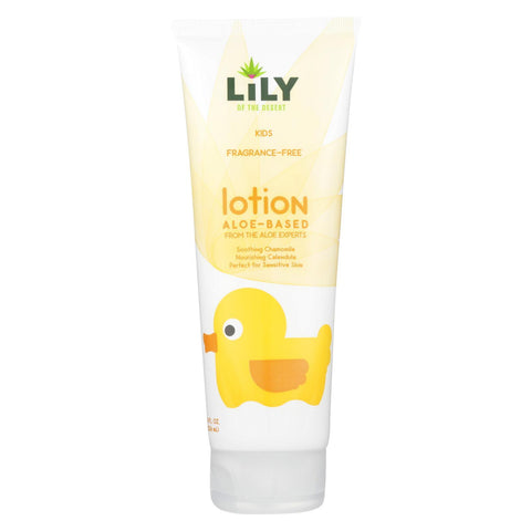 Lily Of The Desert Lotion - Kids - Fragrance Free - Aloe - 8 Oz