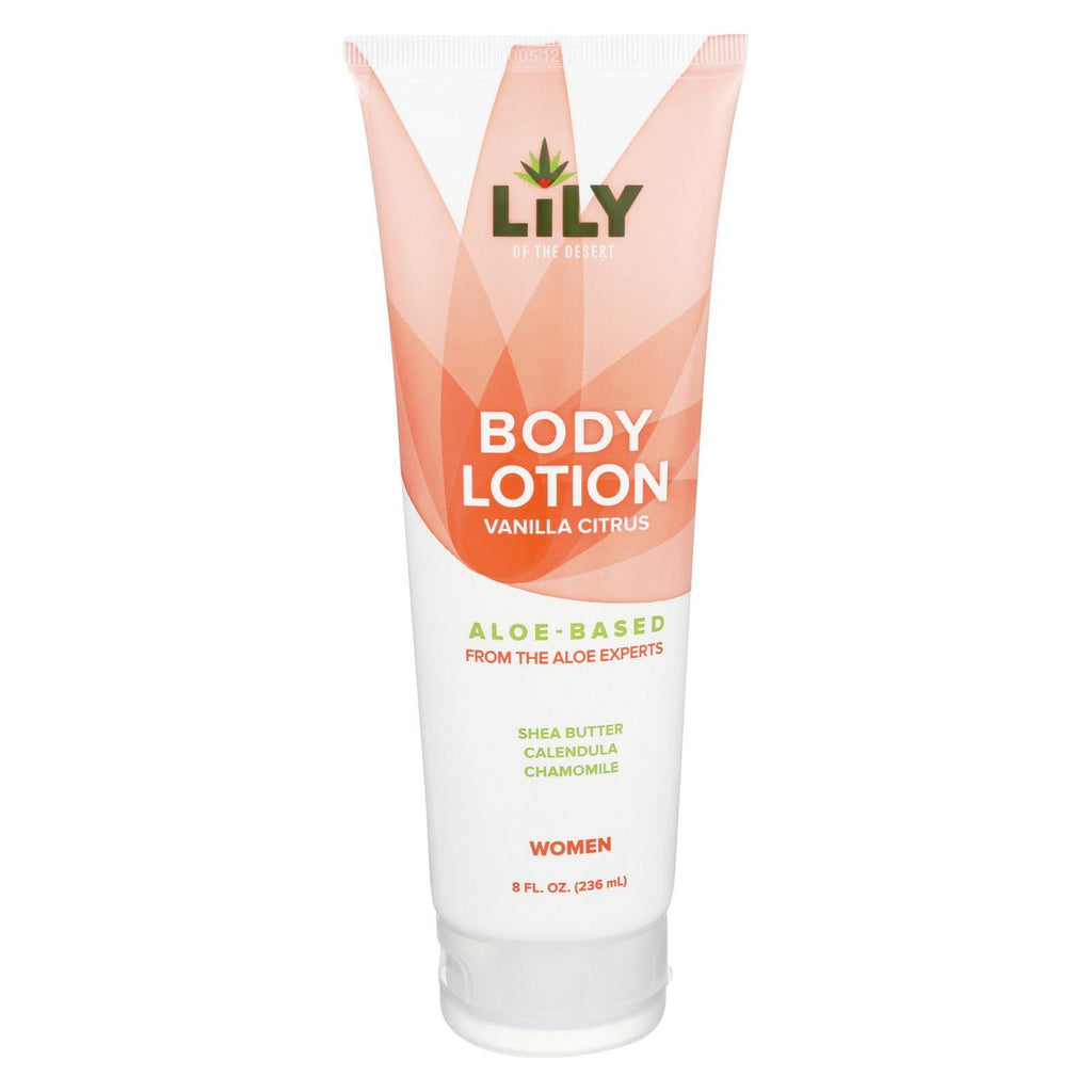 Lily Of The Desert Body Lotion - Vanilla Citrus Aloe - Womens - 8 Fl Oz