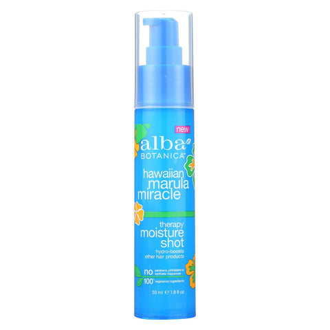 Alba Botanica Hawaiian Marula Miracle - Therapy Moisture Shot - 1.8 Fl Oz