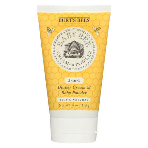 Burts Bees Cream To Powder - 4 Oz