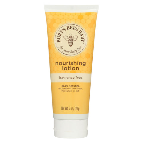 Burts Bees Lotion - Fragrance Free - Nourishing - 6 Fl Oz