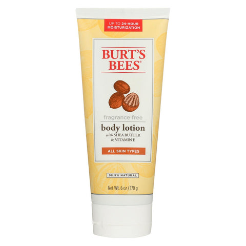 Burts Bees Lotion - Body - Shea Butter & Vitamin - 6 Fl Oz