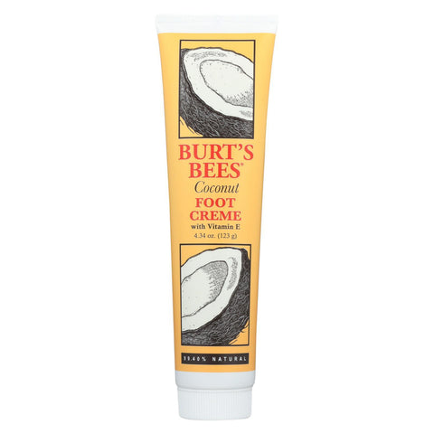 Burts Bees Foot Crme - Coconut - 4.3 Oz