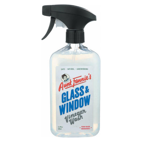 Aunt Fannies Vinegar Wash - Lavender - Glass - Window - Case Of 6 - 16.9 Fl Oz