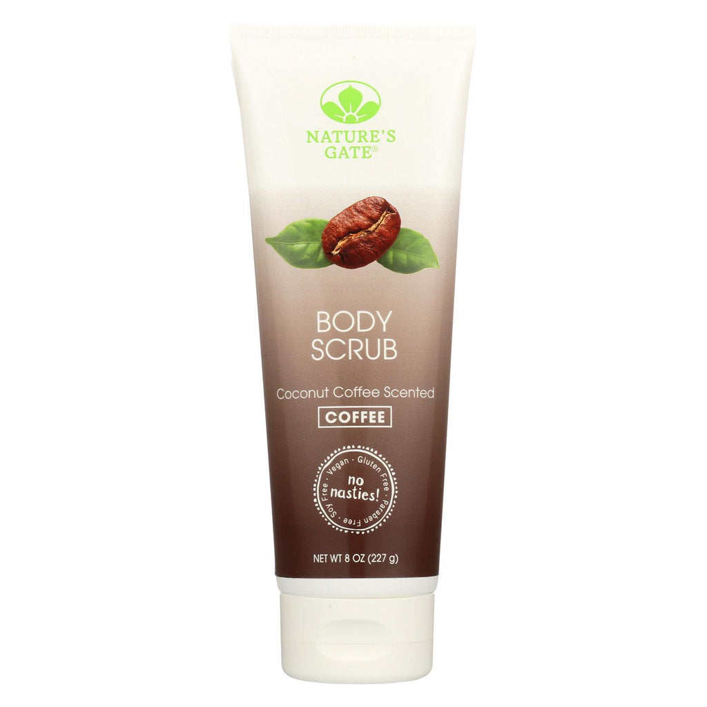 Nature's Gate Body Scrub - Coffee - 8 Fl Oz
