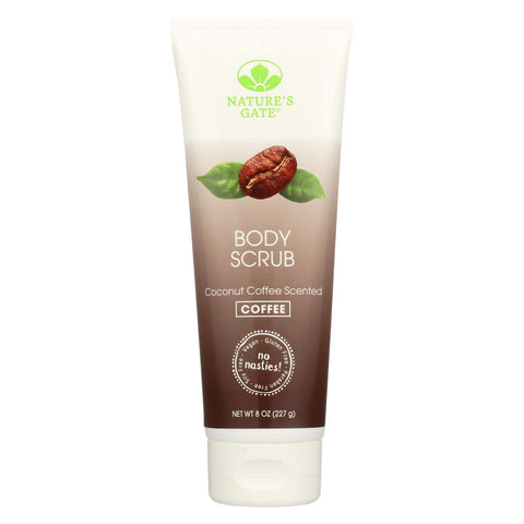 Nature's Gate Body Scrub - Coffee - 8 Fl Oz